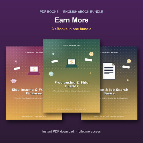 Earn More — English eBook bundle cover