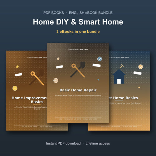 Home DIY & Smart Home — English eBook bundle cover