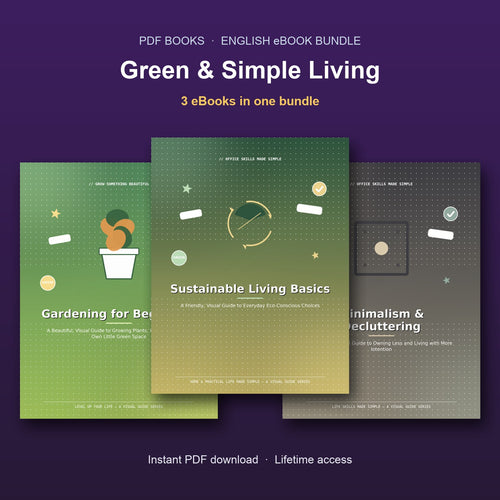 Green & Simple Living — English eBook bundle cover