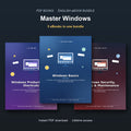 Master Windows — English eBook bundle cover