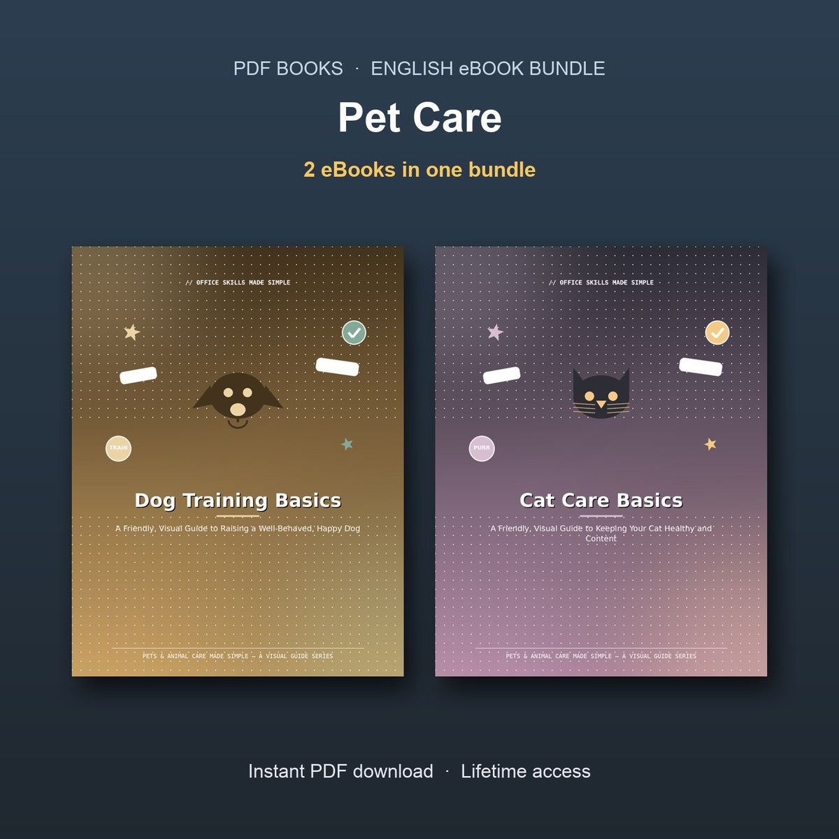 Pet Care — English eBook bundle cover
